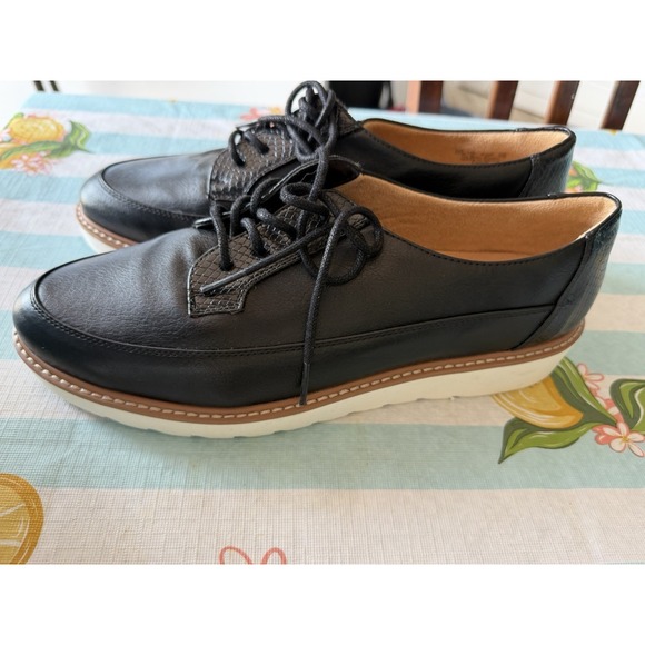Naturalizer Shoes - Naturalizer Black Size 11 Wide Oxfords Leather Shoes Lace Up Comfort -C1